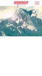 Mobile Screenshot of heuberger-fenster.at